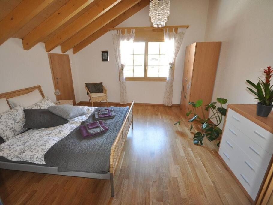 Charming Penthouse Apartman Lauterbrunnen Kültér fotó