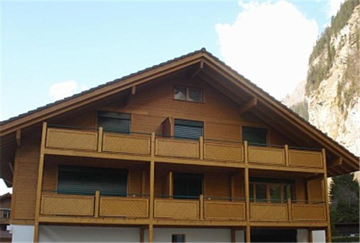 Charming Penthouse Apartman Lauterbrunnen Kültér fotó
