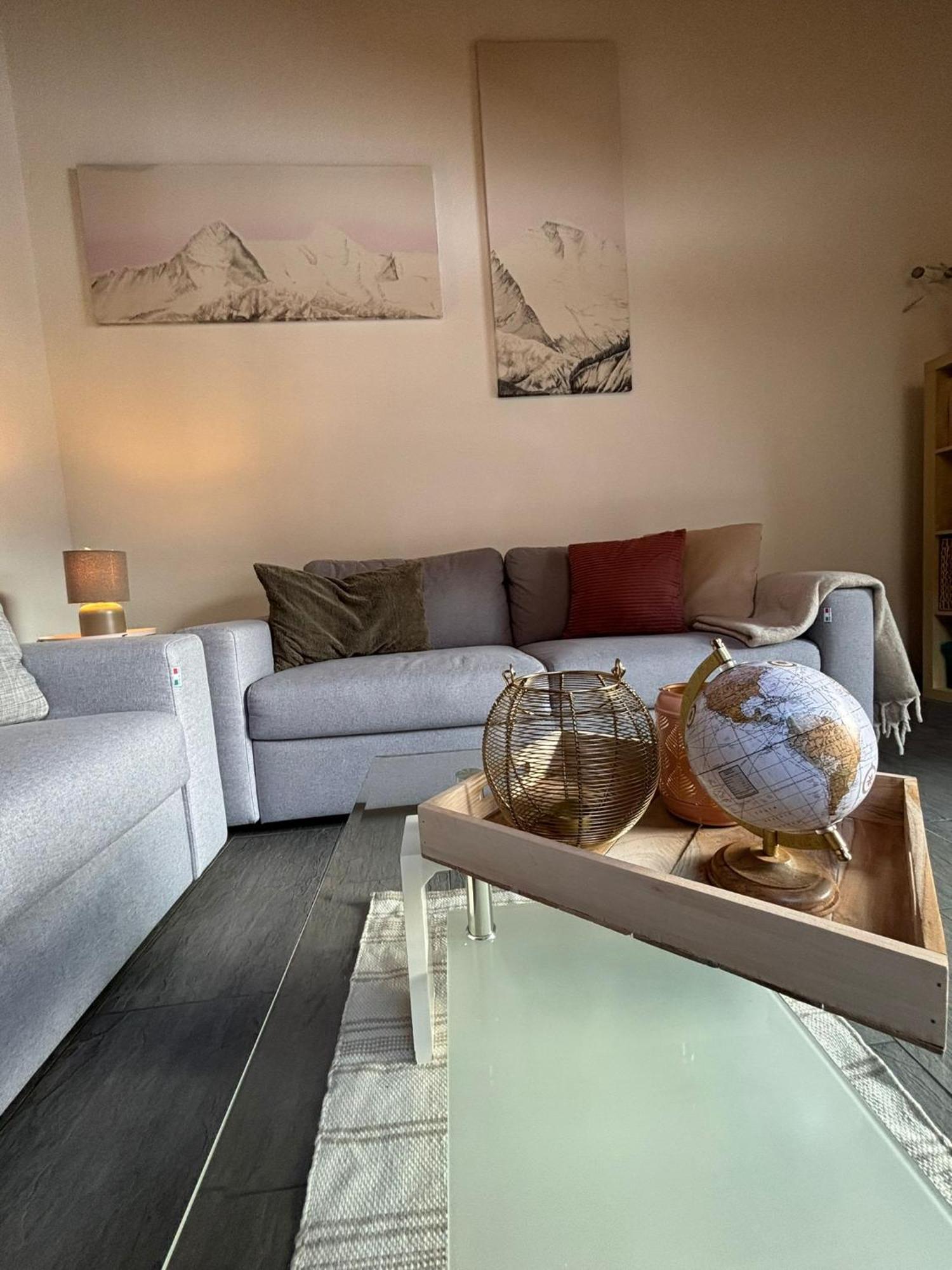 Charming Penthouse Apartman Lauterbrunnen Kültér fotó
